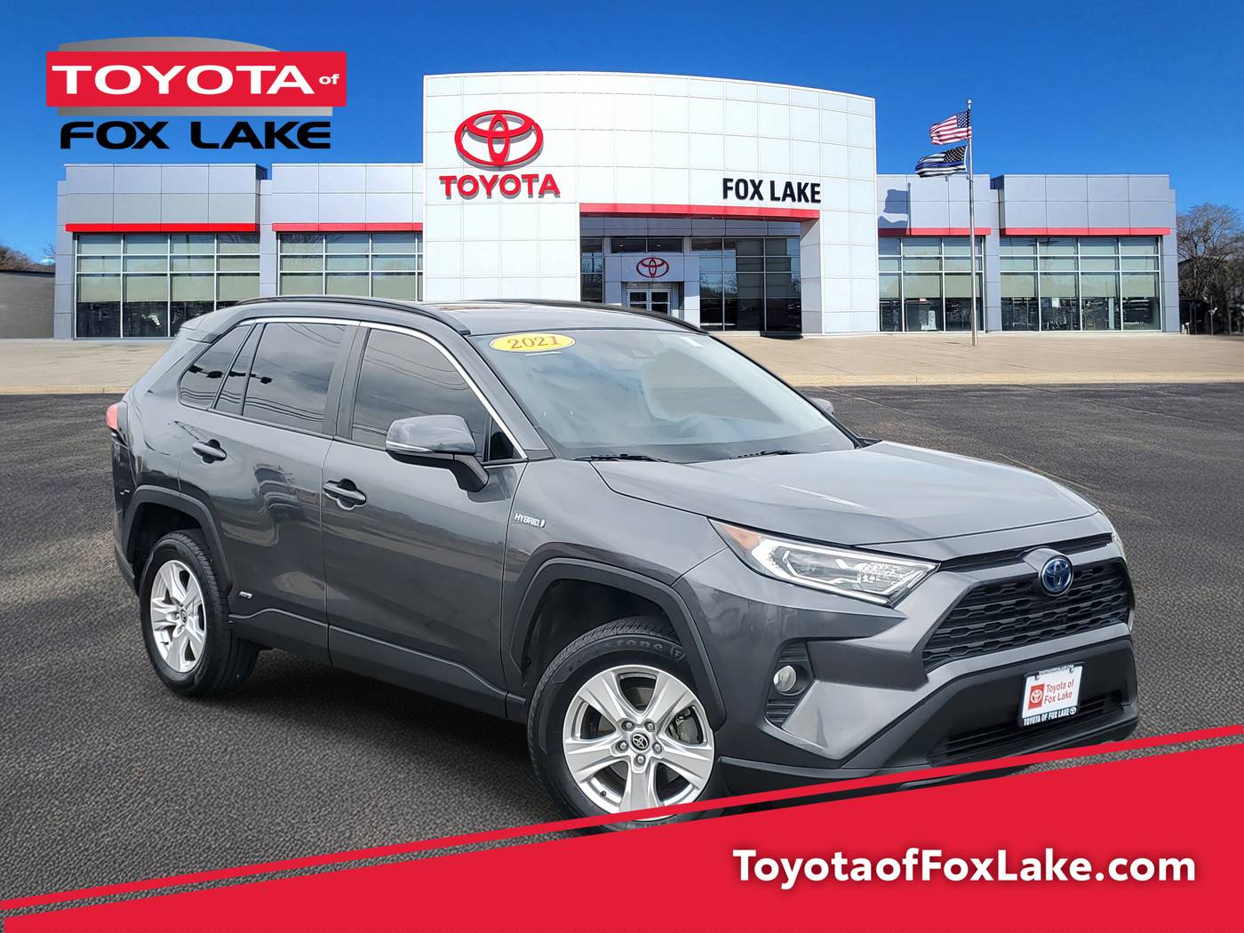2021 Toyota RAV4 Hybrid XLE — SUV — 77,729 mi — Fox Lake, IL