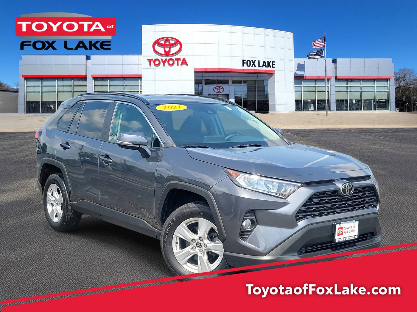 2021 Toyota RAV4 XLE — SUV — 61,828 mi — Fox Lake, IL