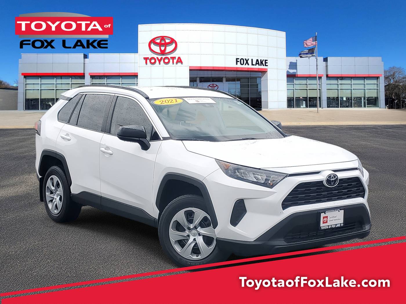 2021 Toyota RAV4 LE — SUV — 24,626 mi — Fox Lake, IL