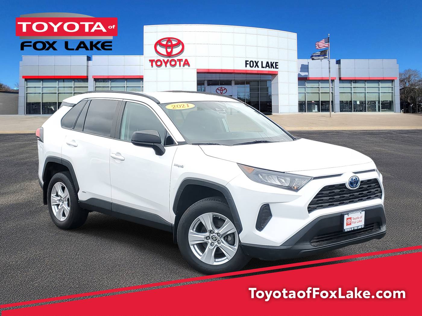 2021 Toyota RAV4 Hybrid LE — SUV — 61,782 mi — Fox Lake, IL