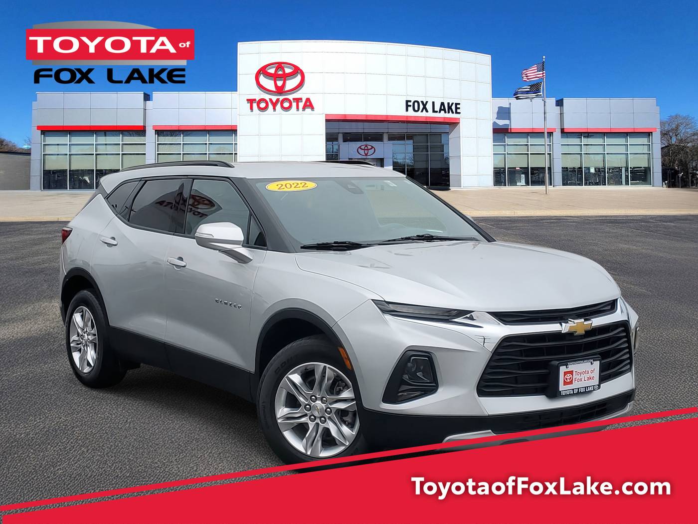 2022 Chevrolet Blazer 2LT — SUV — 22,679 mi — Fox Lake, IL