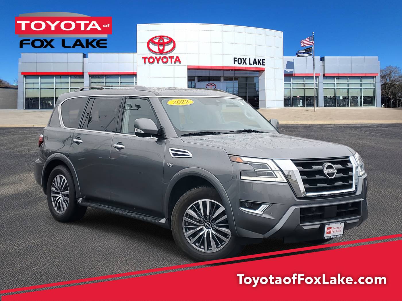 2022 Nissan Armada SL — SUV — 25,353 mi — Fox Lake, IL