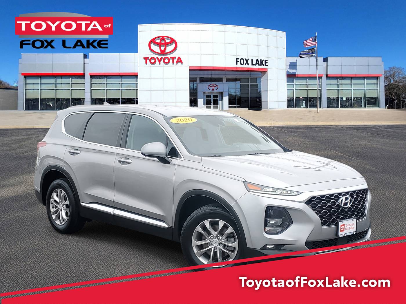 2020 Hyundai Santa Fe SEL — SUV — 30,256 mi — Fox Lake, IL