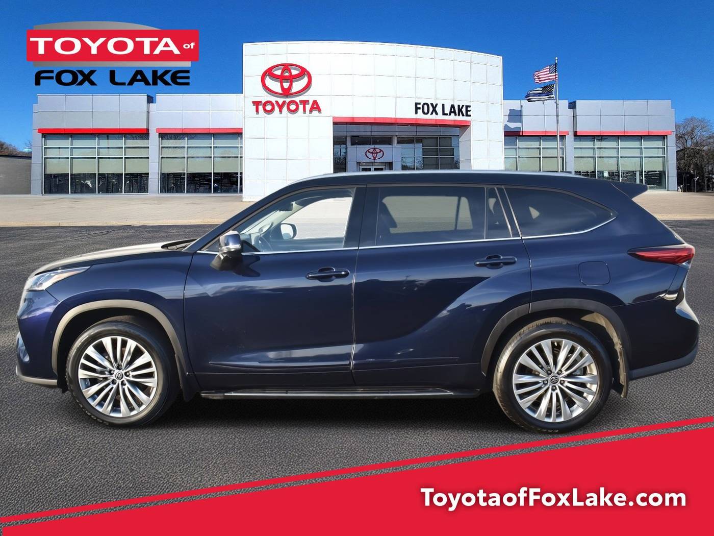 2023 Toyota Highlander Platinum — SUV — 10,738 mi — Fox Lake, IL