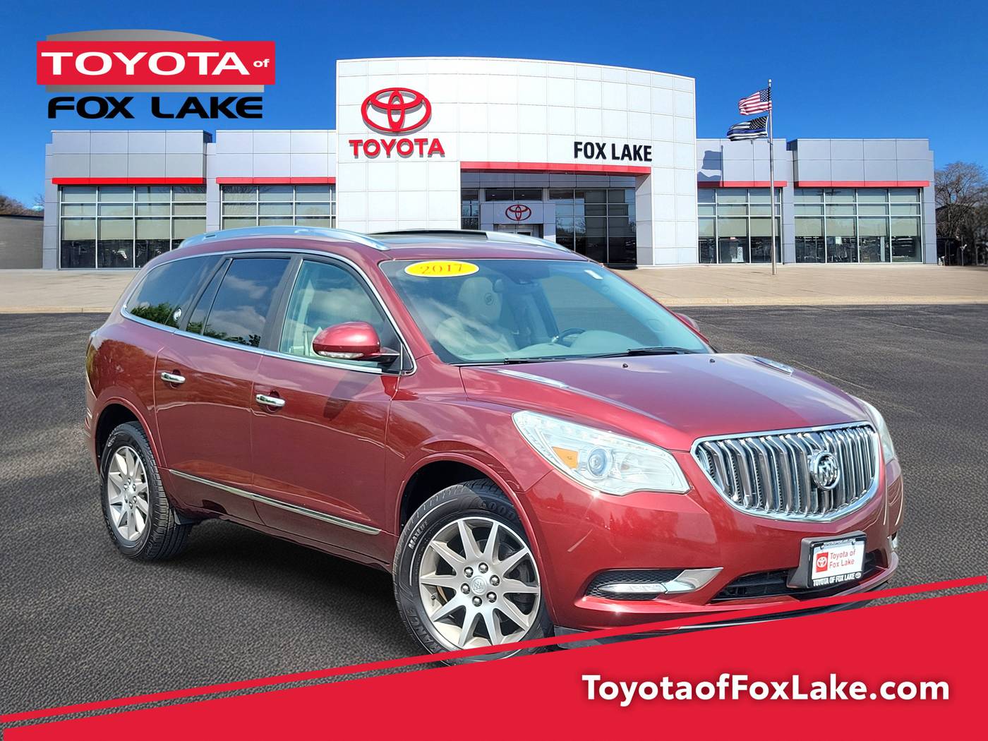 2017 Buick Enclave Leather — SUV — 101,849 mi — Fox Lake, IL