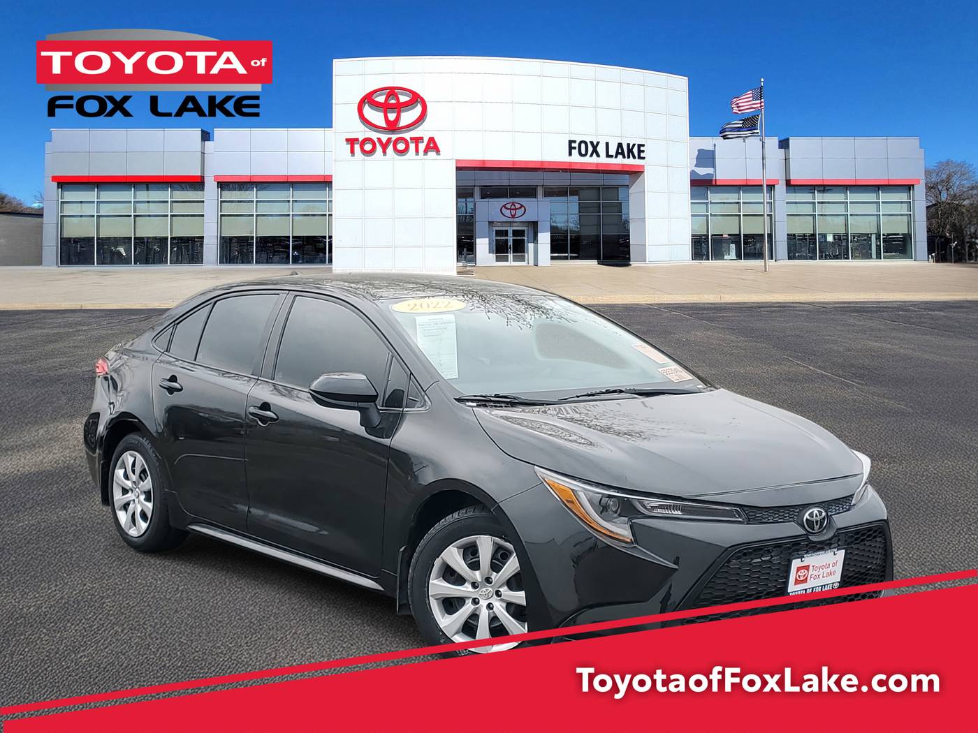 2022 Toyota Corolla LE — Sedan — 71,028 mi — Fox Lake, IL