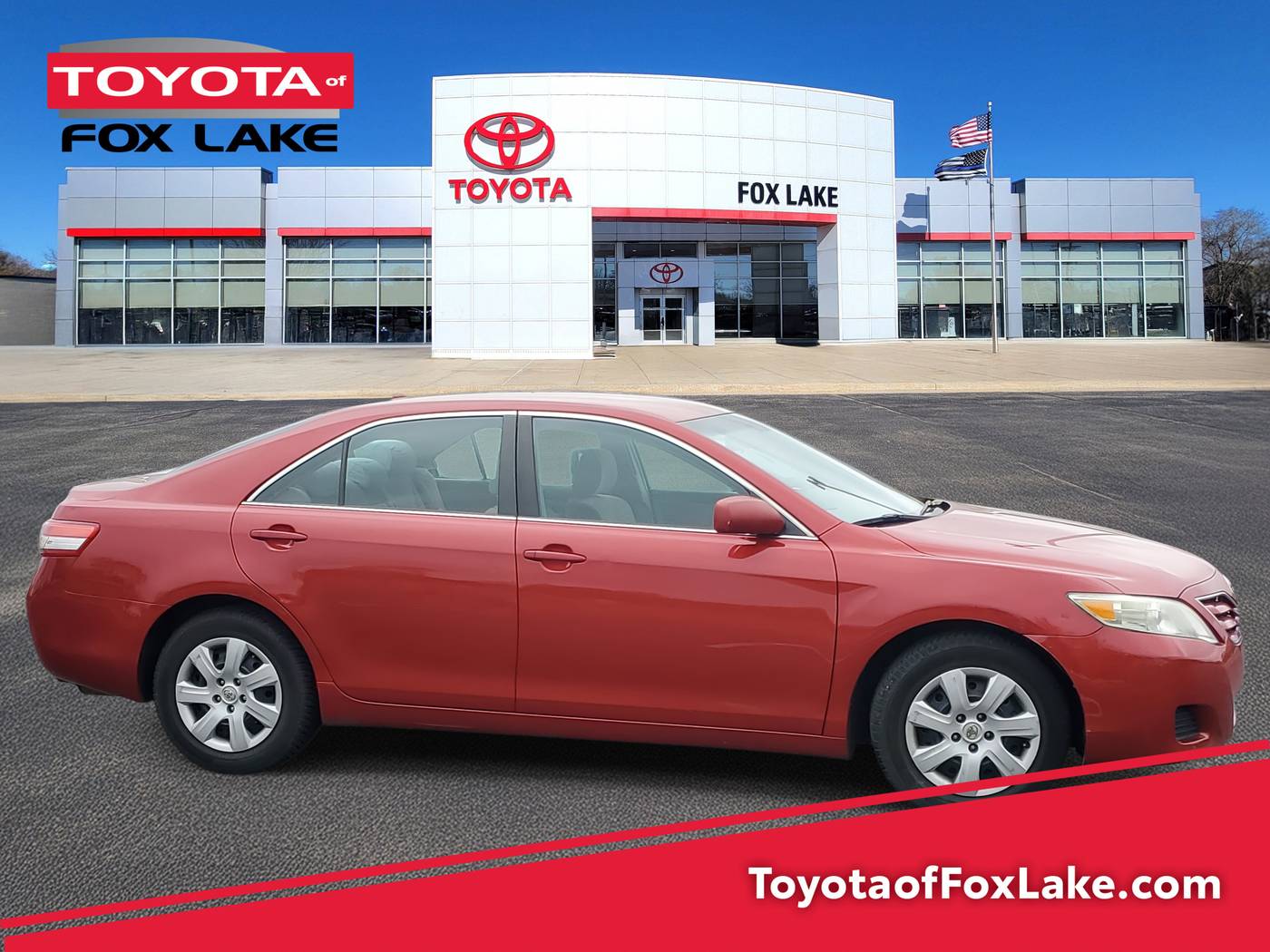 2010 Toyota Camry LE — Sedan — 115,460 mi — Fox Lake, IL