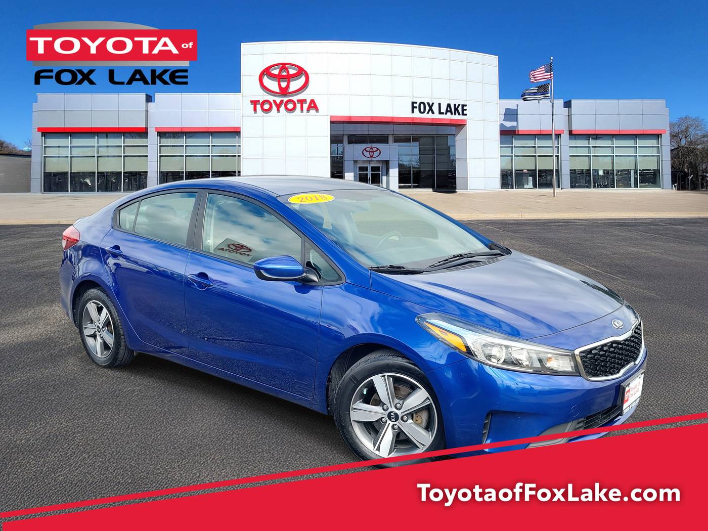 2018 Kia Forte S — Sedan — 125,208 mi — Fox Lake, IL