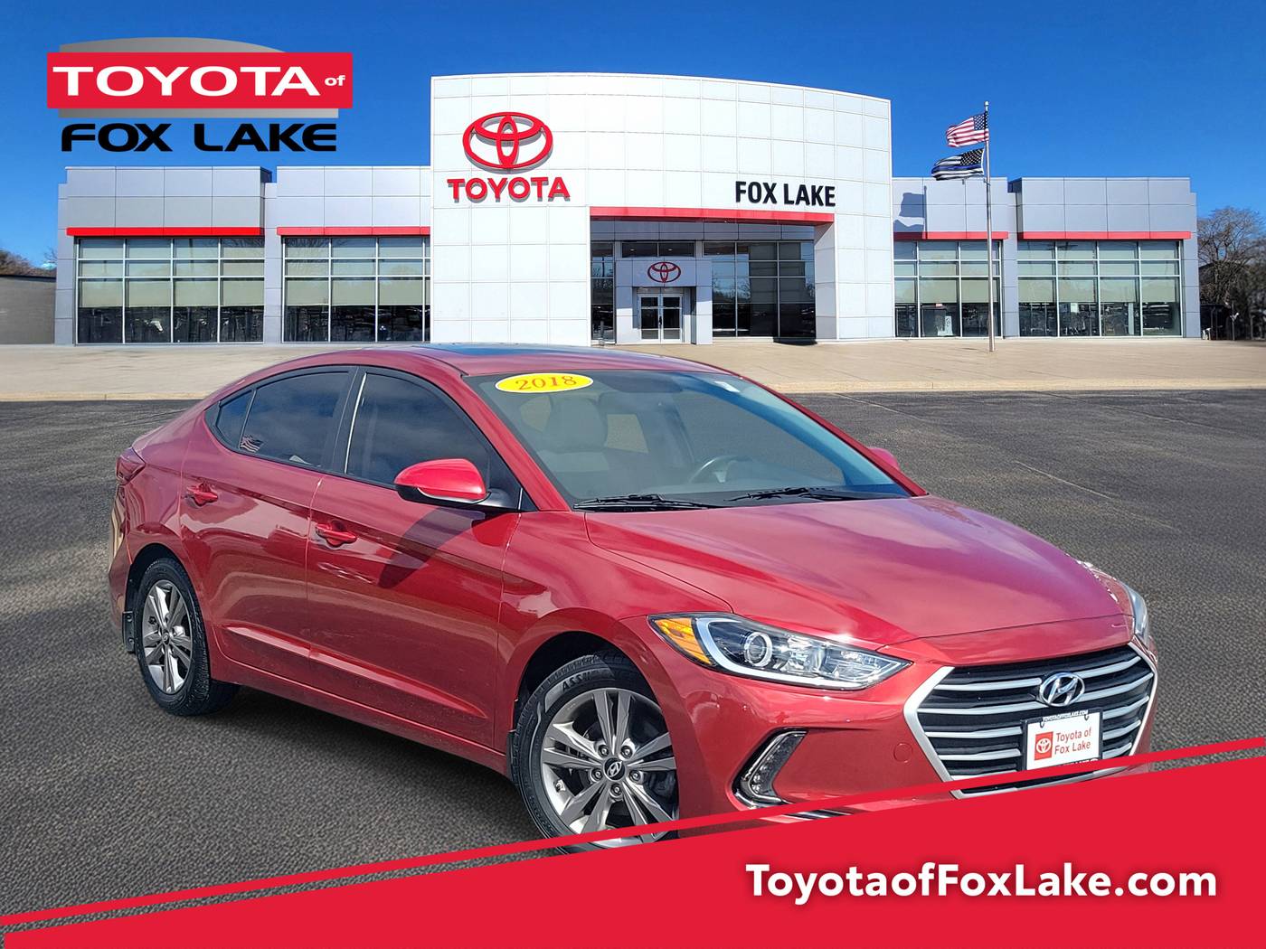 2018 Hyundai Elantra Value Edition — Sedan — 101,629 mi — Fox Lake, IL