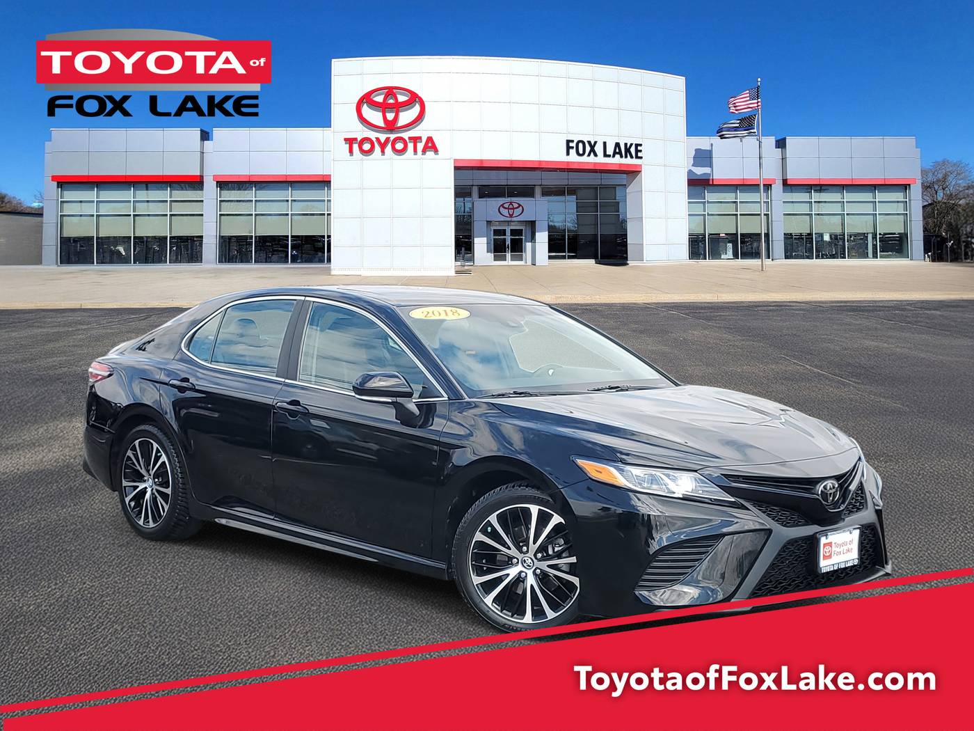 2018 Toyota Camry L — Sedan — 63,337 mi — Fox Lake, IL