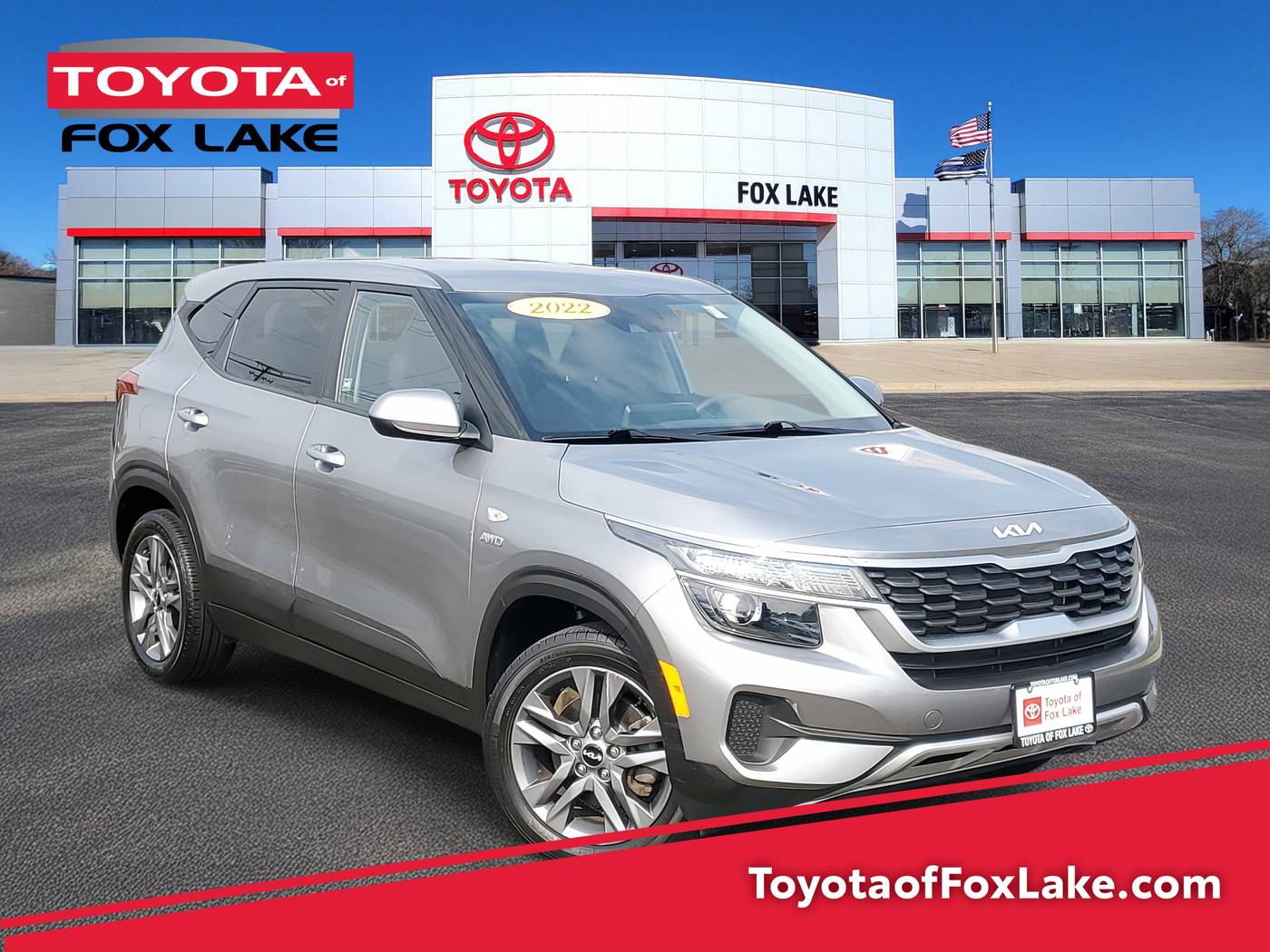 2022 Kia Seltos LX — SUV — 56,597 mi — Fox Lake, IL