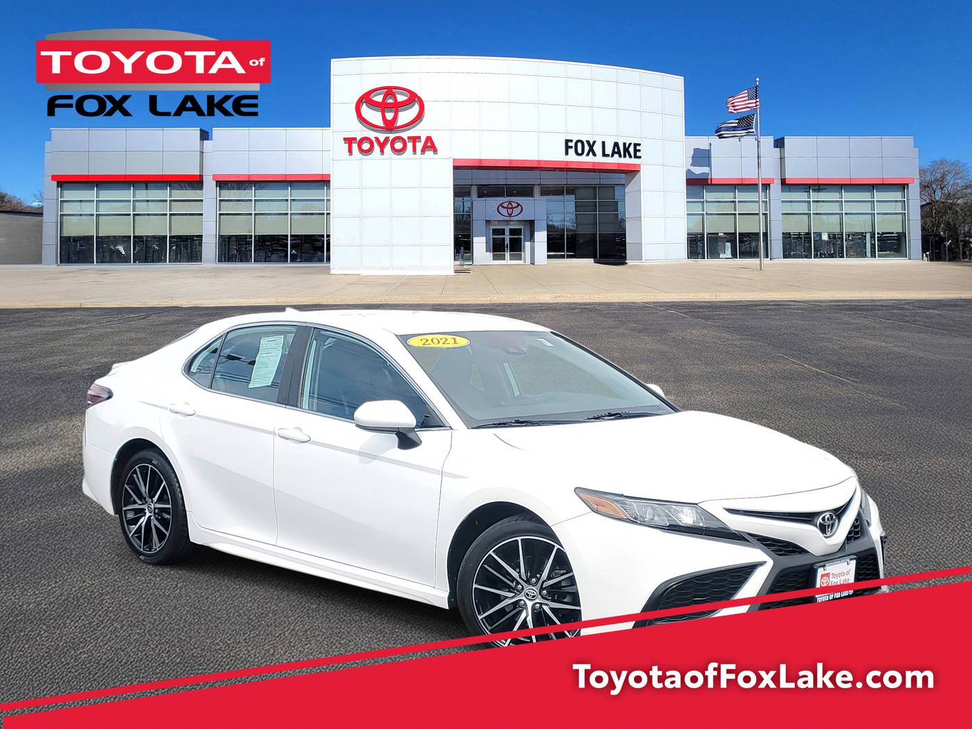 2021 Toyota Camry SE — Sedan — 61,062 mi — Fox Lake, IL