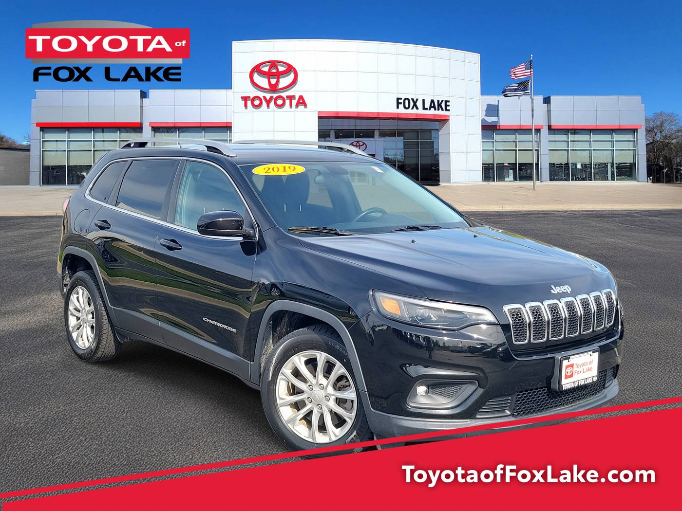 2019 Jeep Cherokee Latitude — SUV — 58,645 mi — Fox Lake, IL