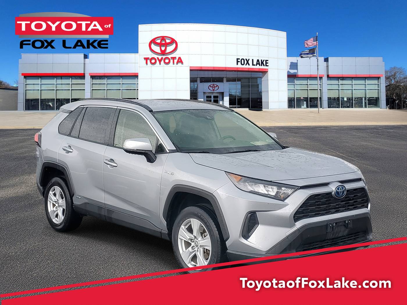 2020 Toyota RAV4 Hybrid LE — SUV — 60,590 mi — Fox Lake, IL