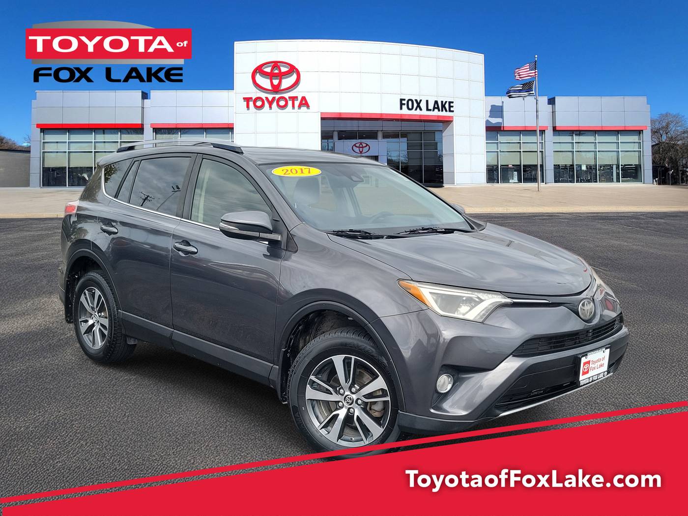 2017 Toyota RAV4 XLE — SUV — 131,892 mi — Fox Lake, IL