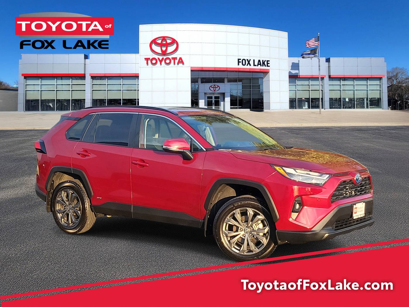 2024 Toyota RAV4 Hybrid XLE Premium — SUV — 4,149 mi — Fox Lake, IL