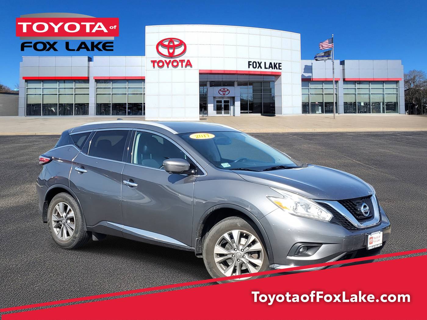 2017 Nissan Murano SL — SUV — 101,082 mi — Fox Lake, IL