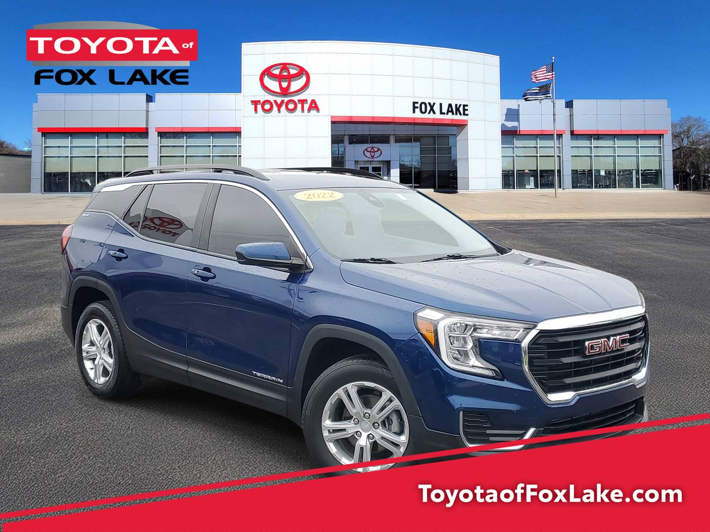 2022 GMC Terrain SLE — SUV — 55,055 mi — Fox Lake, IL