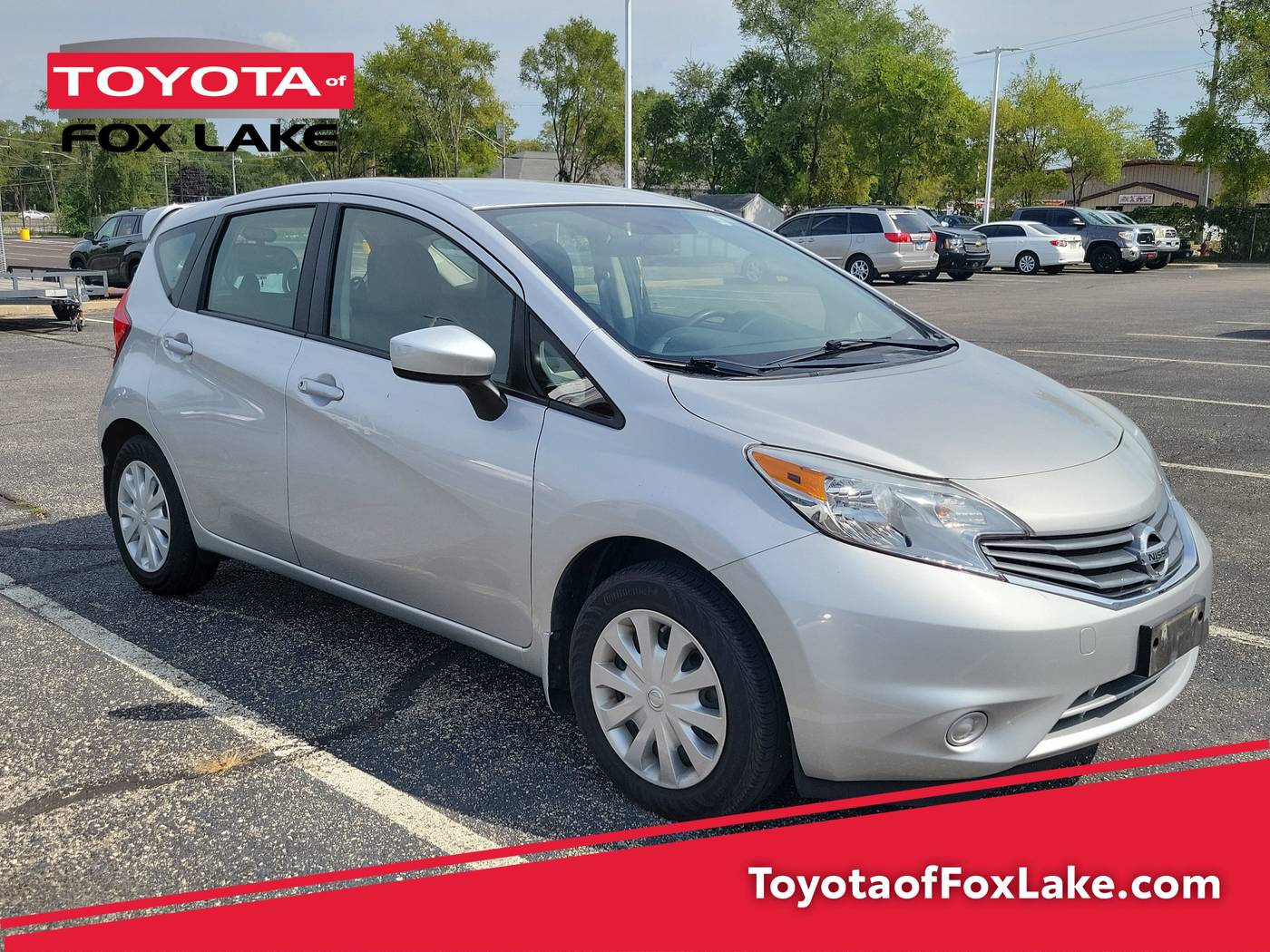 2016 Nissan Versa 1.6 S Plus — Hatchback — 73,592 mi — Fox Lake, IL