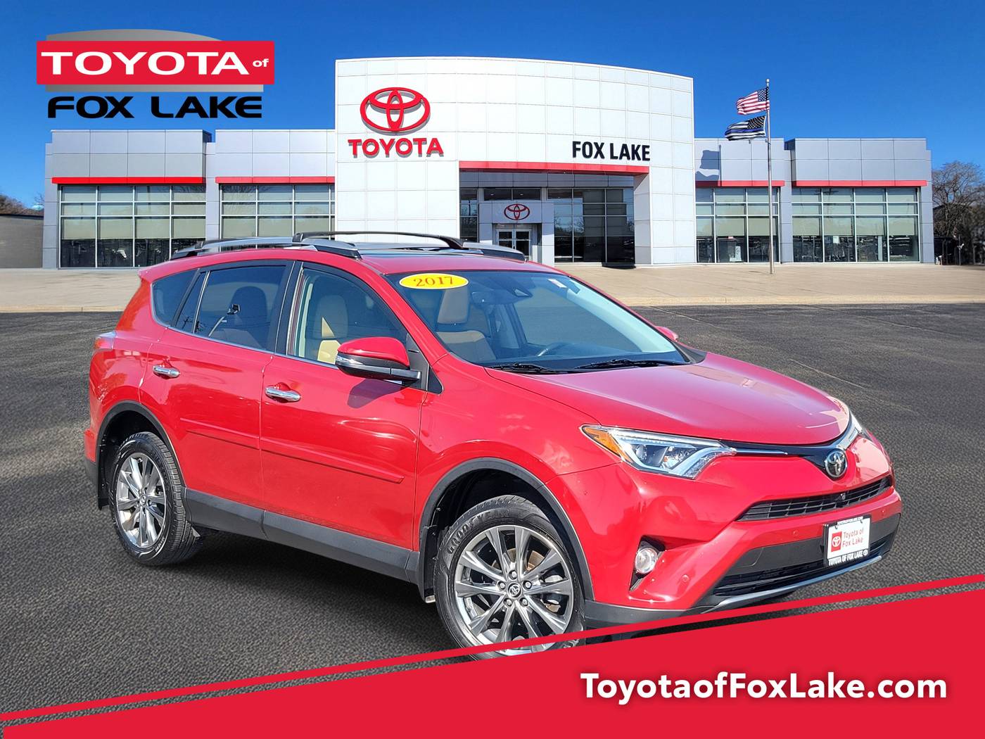 2017 Toyota RAV4 Limited — SUV — 128,268 mi — Fox Lake, IL
