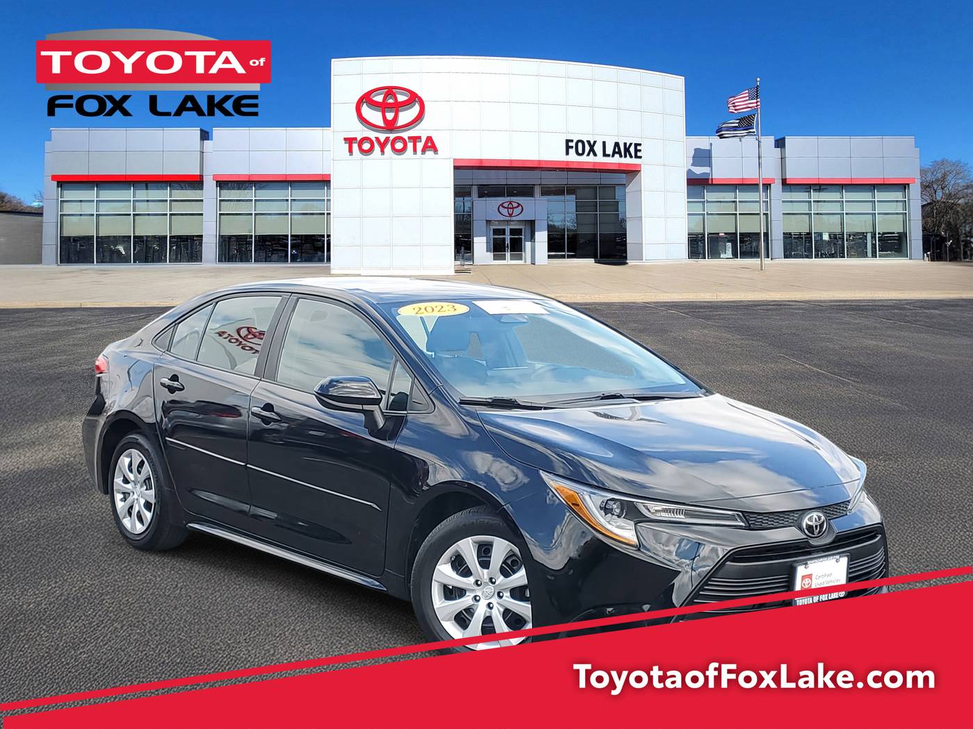 2023 Toyota Corolla LE — Sedan — 12,516 mi — Fox Lake, IL