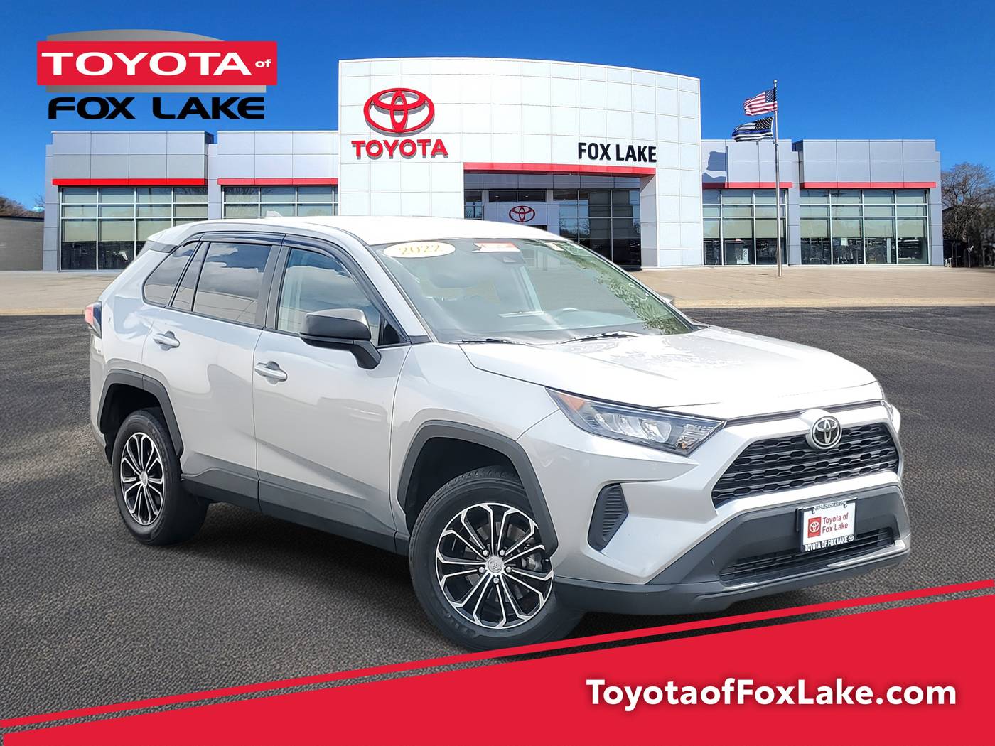 2022 Toyota RAV4 LE — SUV — 60,645 mi — Fox Lake, IL