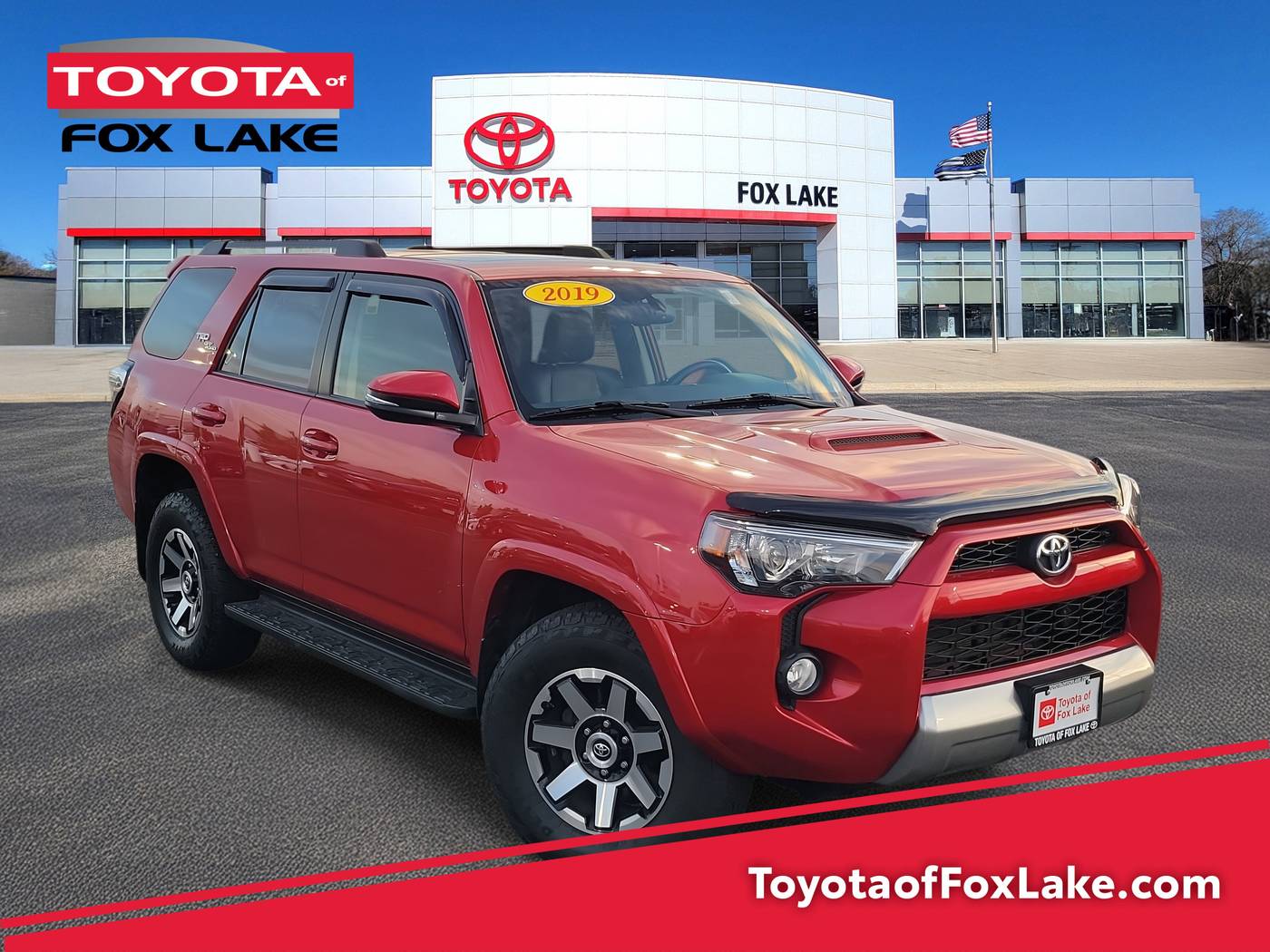 2019 Toyota 4Runner SR5 — SUV — 34,340 mi — Fox Lake, IL