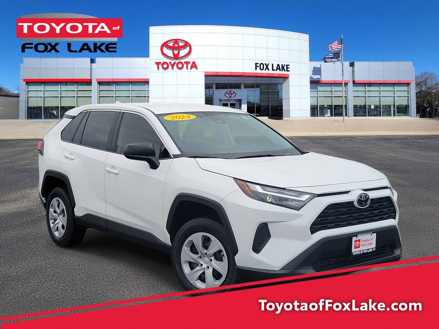 2024 Toyota RAV4 LE — SUV — 19,272 mi — Fox Lake, IL