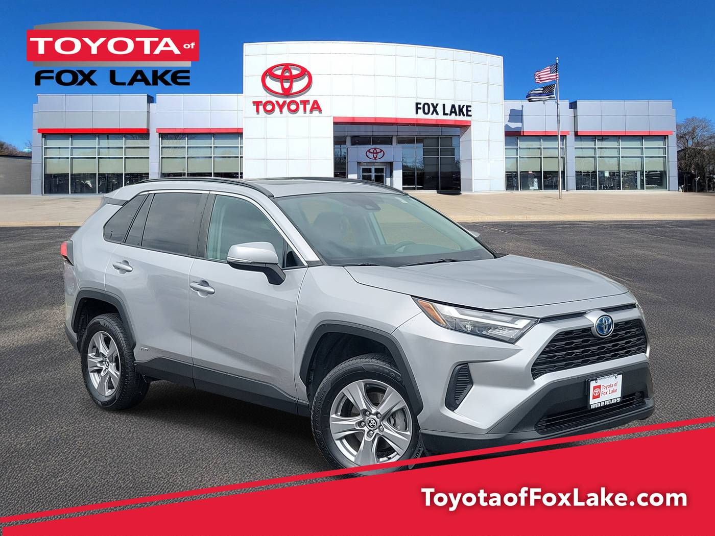 2022 Toyota RAV4 Hybrid XLE — SUV — 53,442 mi — Fox Lake, IL