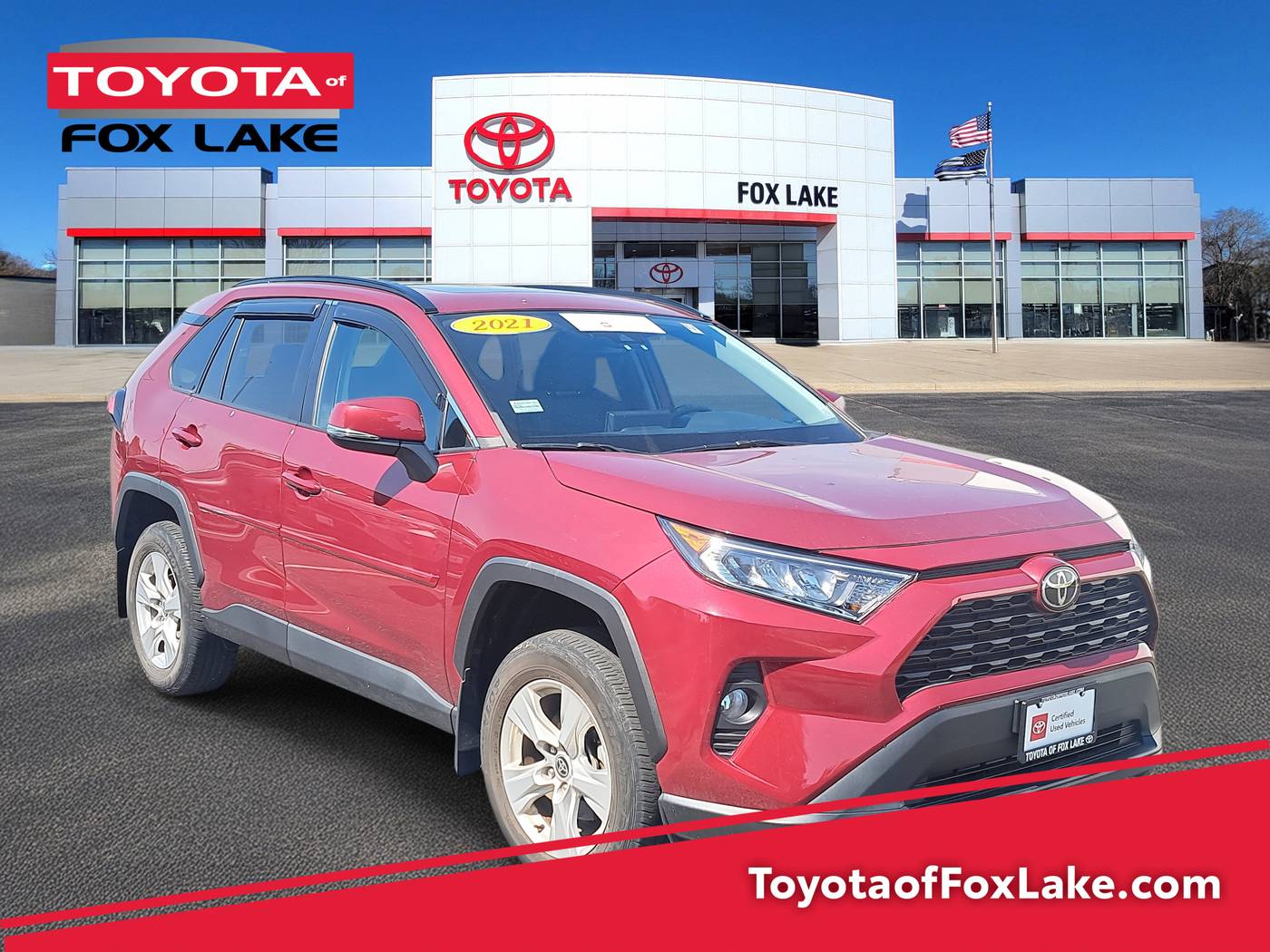 2021 Toyota RAV4 XLE — SUV — 41,829 mi — Fox Lake, IL