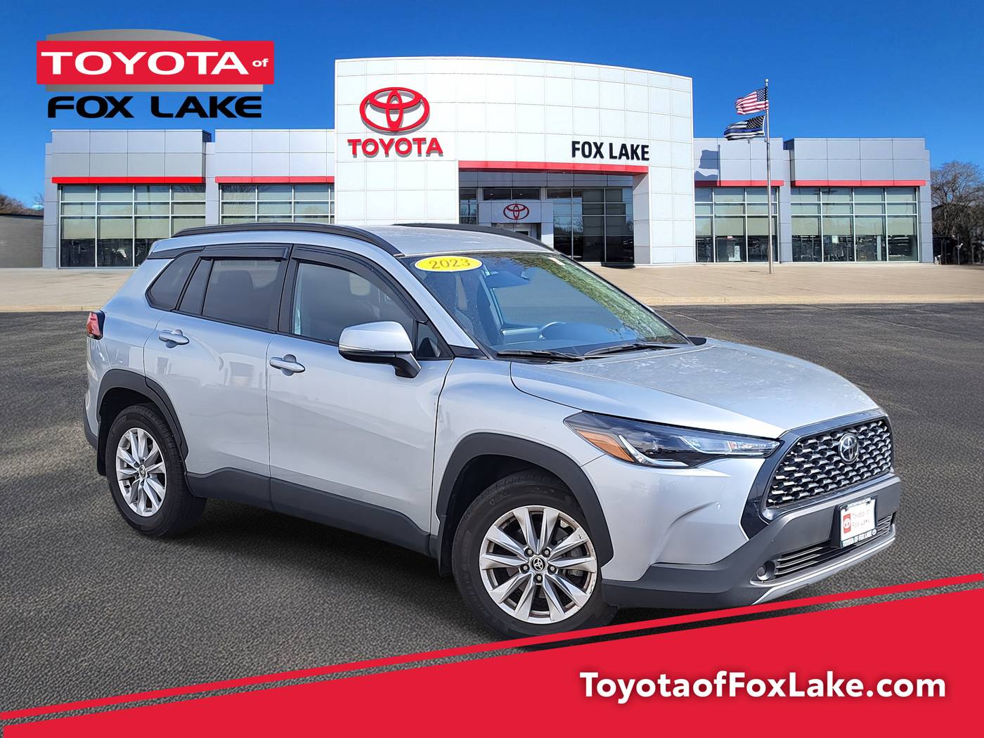 2023 Toyota Corolla Cross LE — SUV — 24,443 mi — Fox Lake, IL
