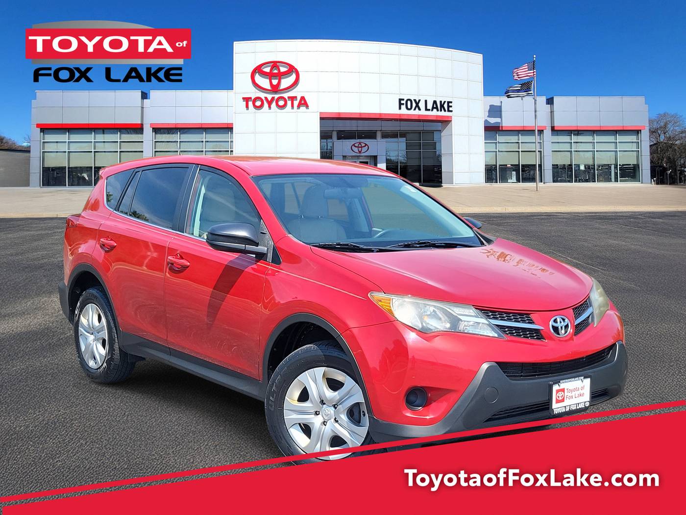 2013 Toyota RAV4 LE — SUV — 135,051 mi — Fox Lake, IL