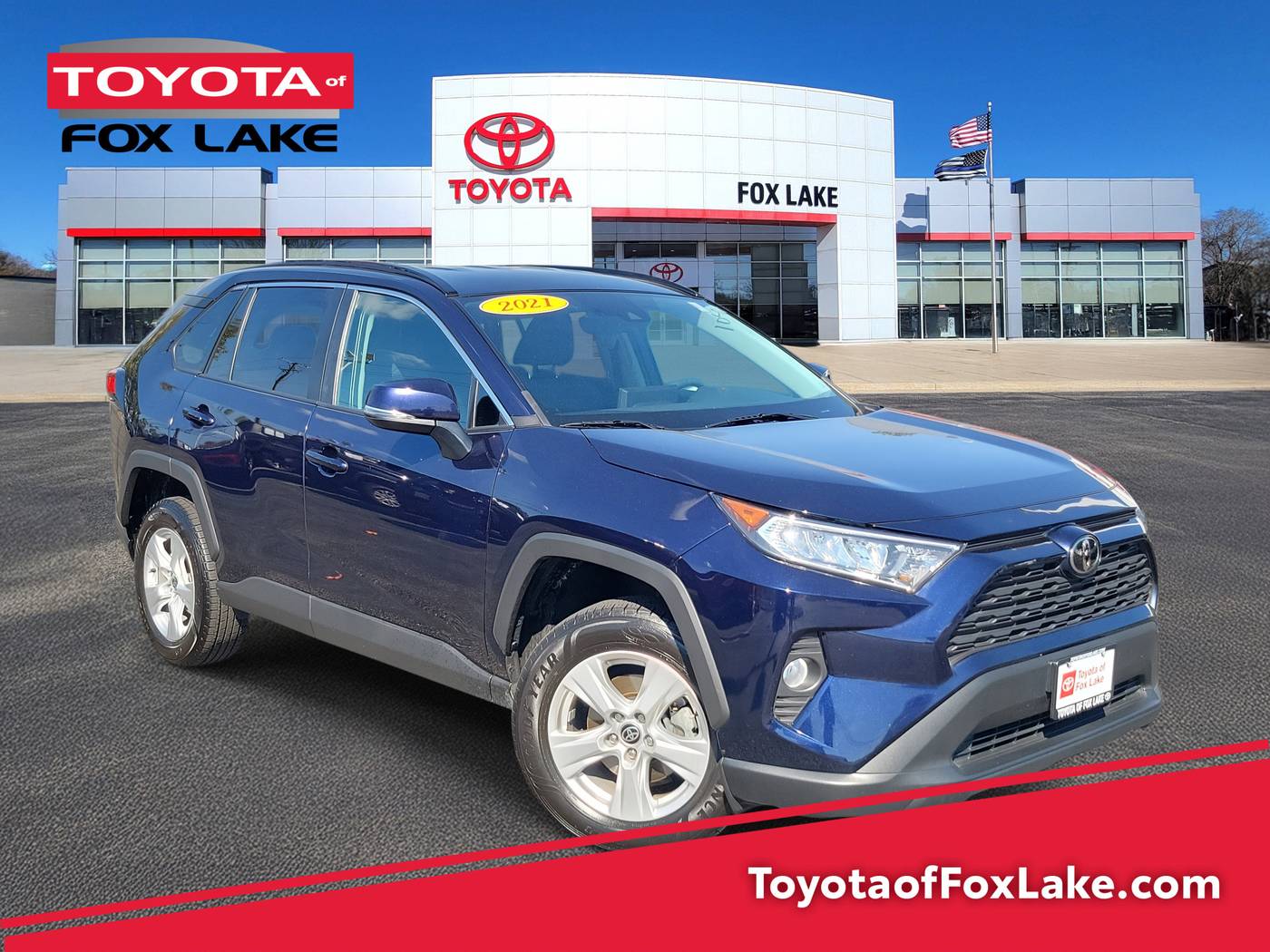 2021 Toyota RAV4 XLE — SUV — 65,600 mi — Fox Lake, IL