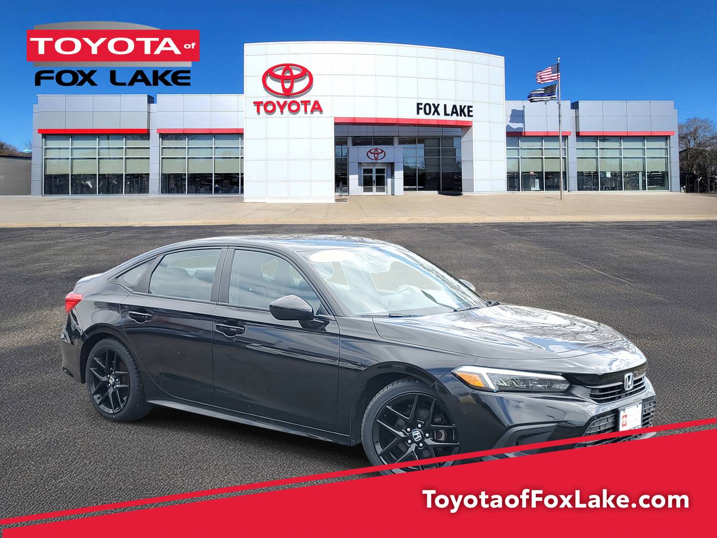 2022 Honda Civic Sport — Sedan — 49,718 mi — Fox Lake, IL