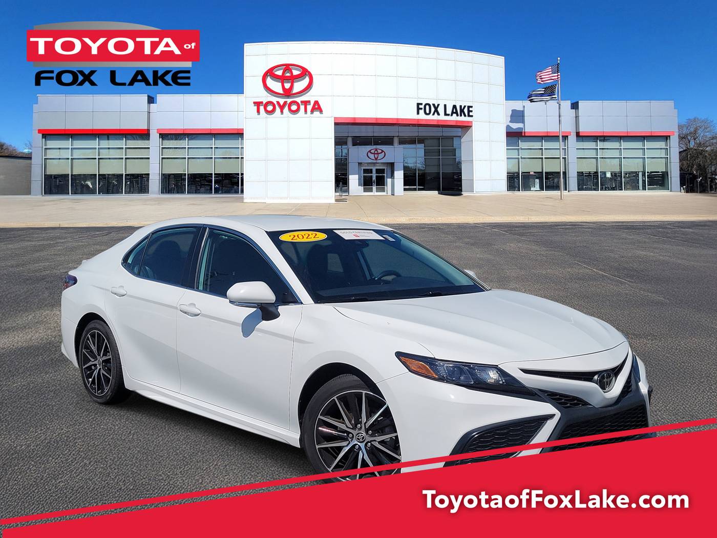 2022 Toyota Camry SE — Sedan — 43,893 mi — Fox Lake, IL