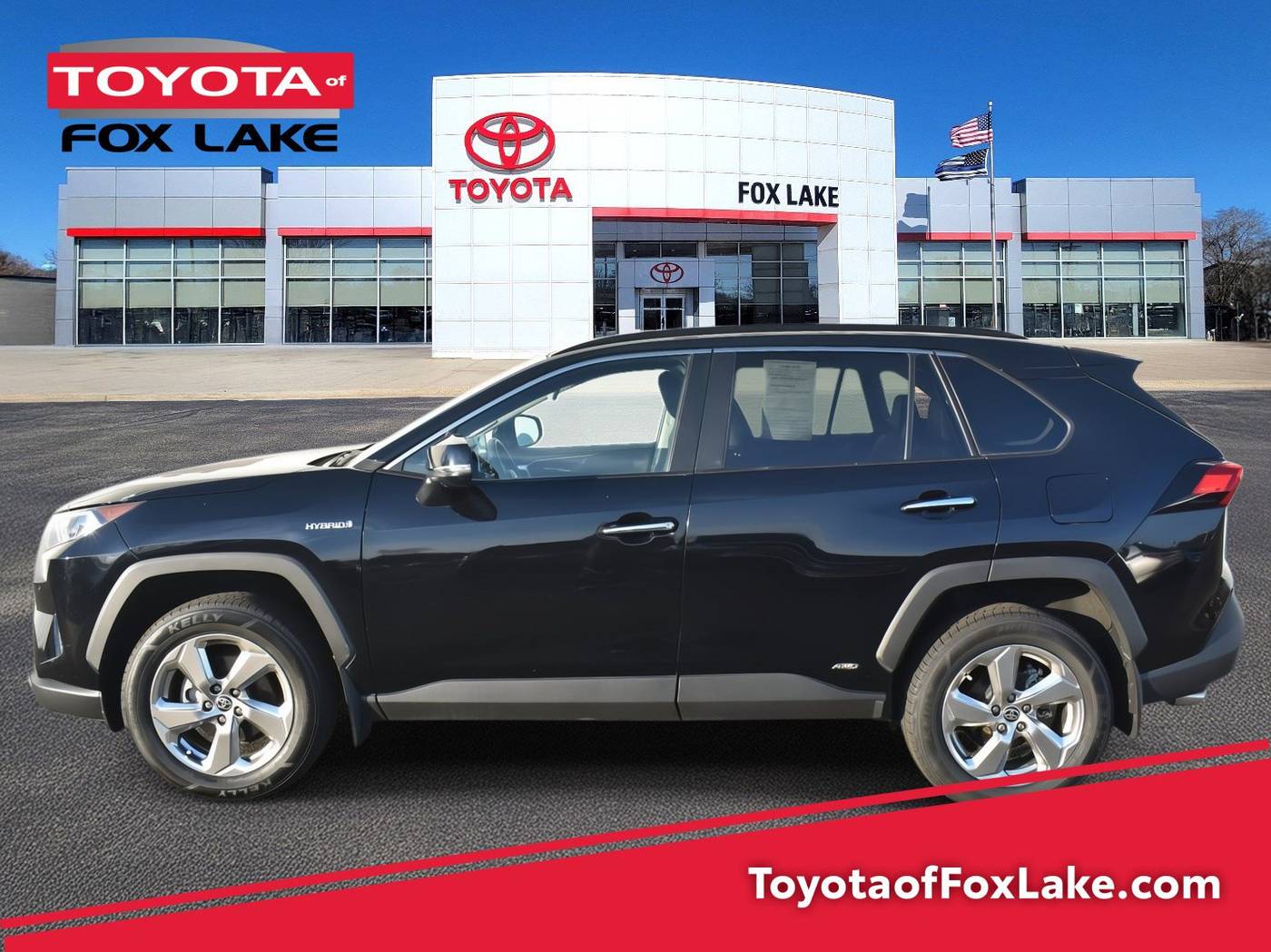 2021 Toyota RAV4 Hybrid Limited — SUV — 56,527 mi — Fox Lake, IL