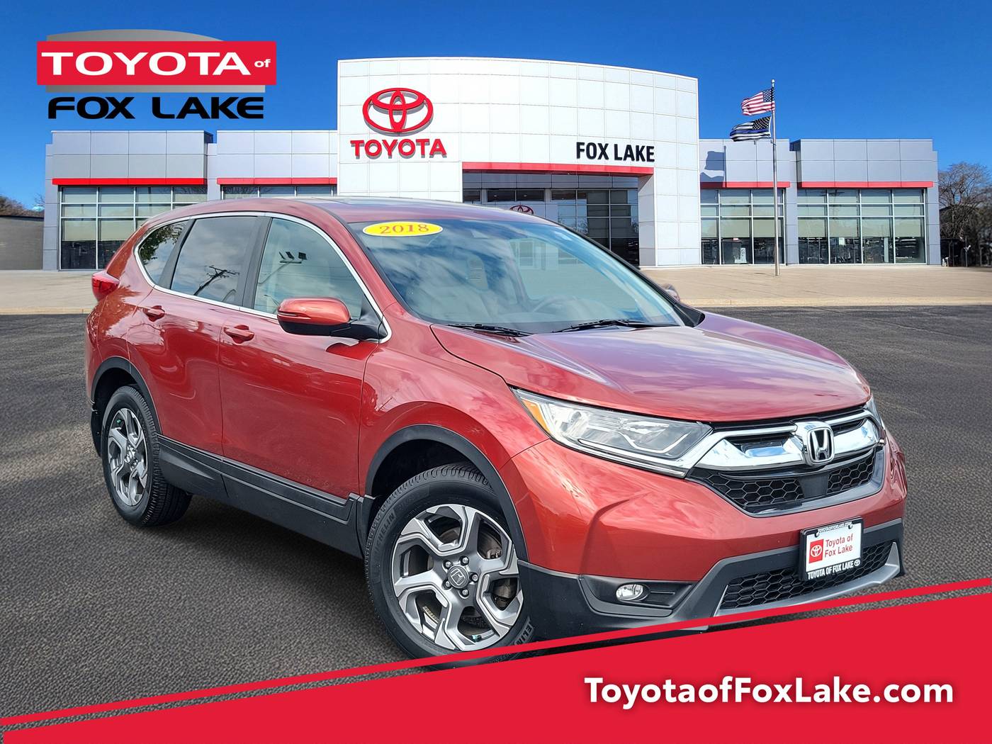 2018 Honda CR-V EX-L — SUV — 90,209 mi — Fox Lake, IL