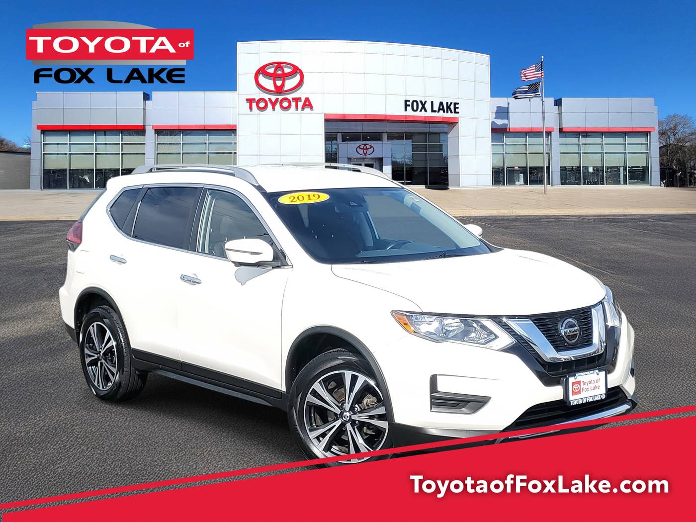 2019 Nissan Rogue SV — SUV — 76,519 mi — Fox Lake, IL