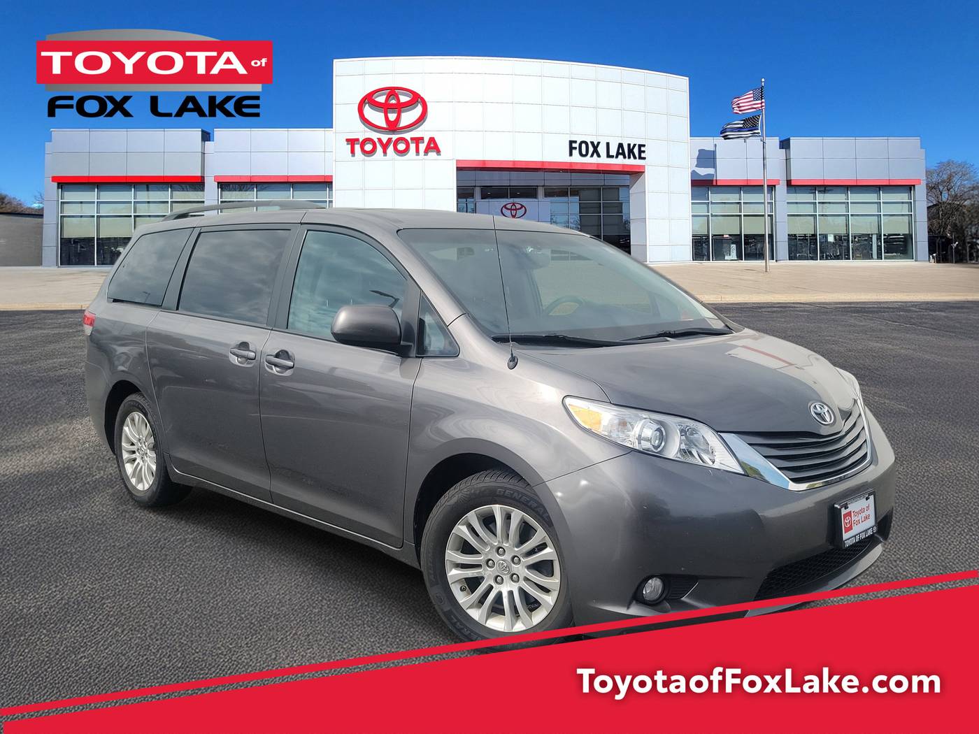 2013 Toyota Sienna Limited — Minivan — 121,189 mi — Fox Lake, IL