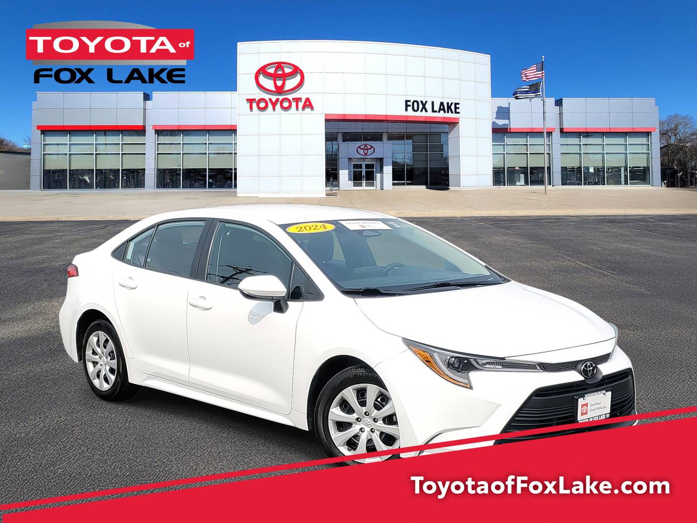 2024 Toyota Corolla LE — Sedan — 31,986 mi — Fox Lake, IL