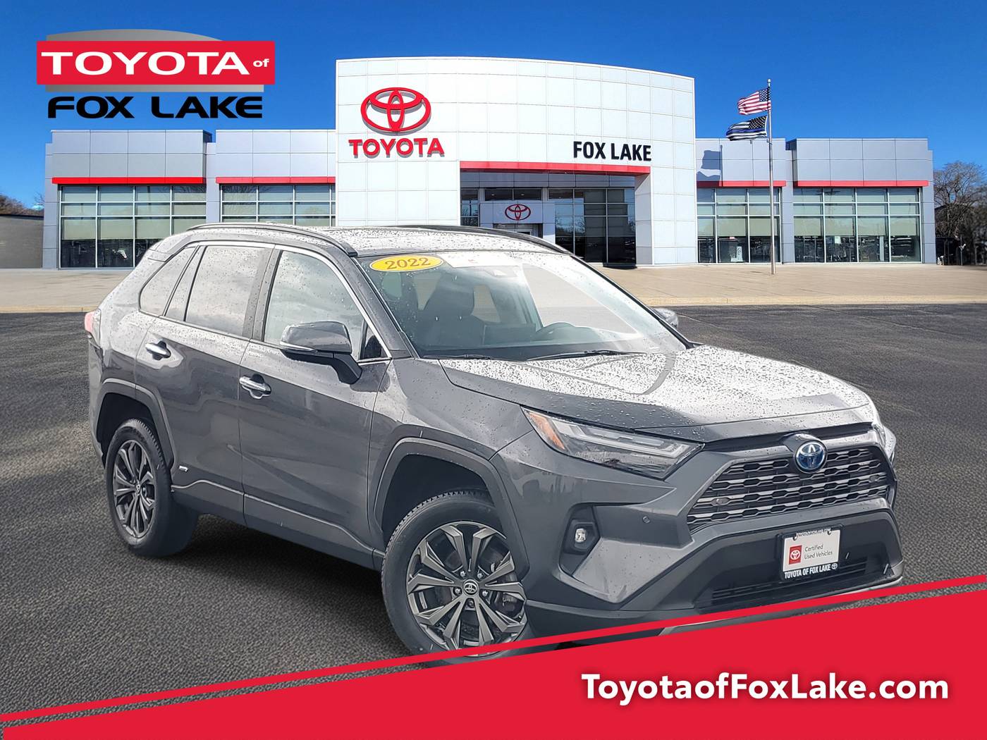 2022 Toyota RAV4 Hybrid Limited — SUV — 62,565 mi — Fox Lake, IL