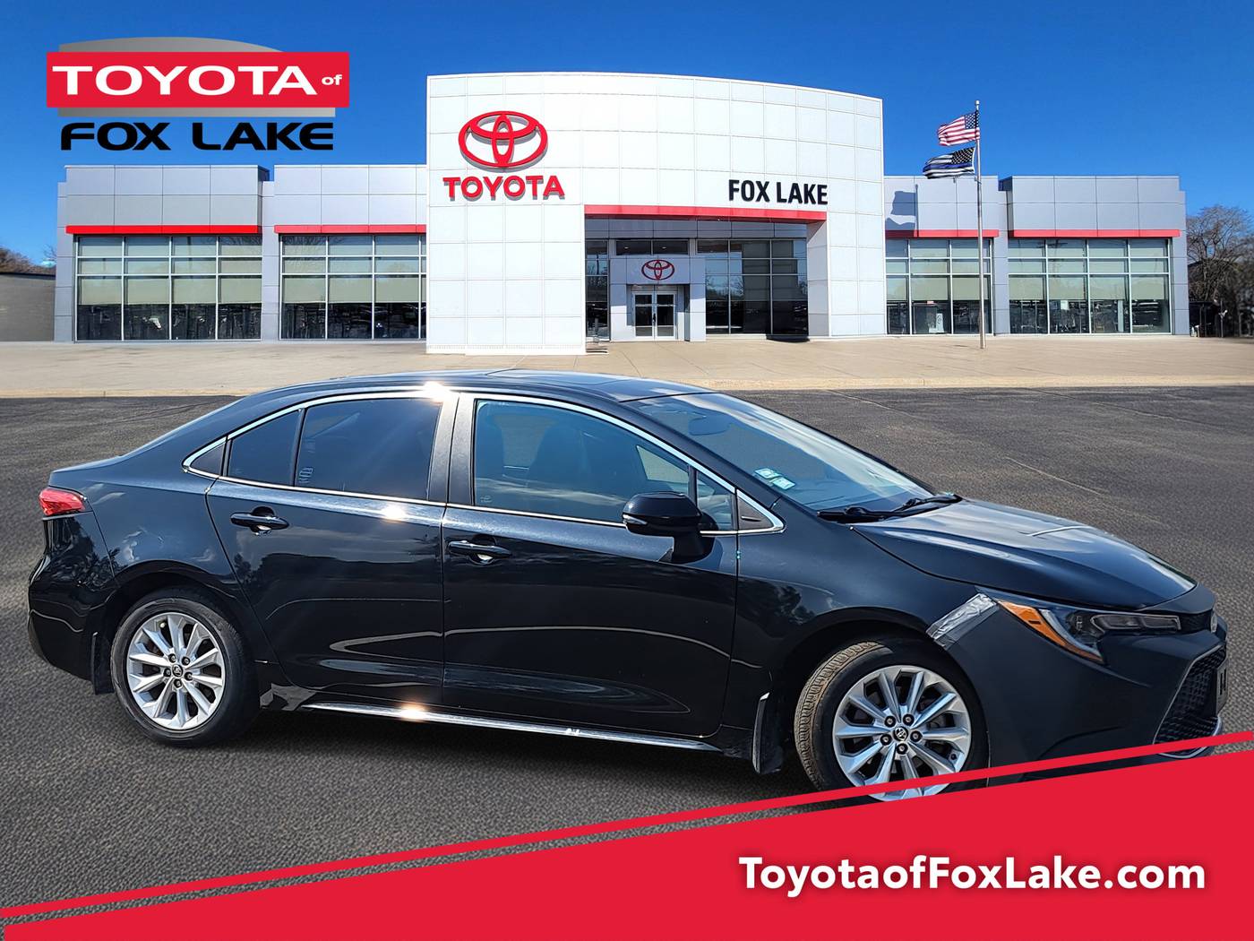 2020 Toyota Corolla XLE — Sedan — 46,094 mi — Fox Lake, IL