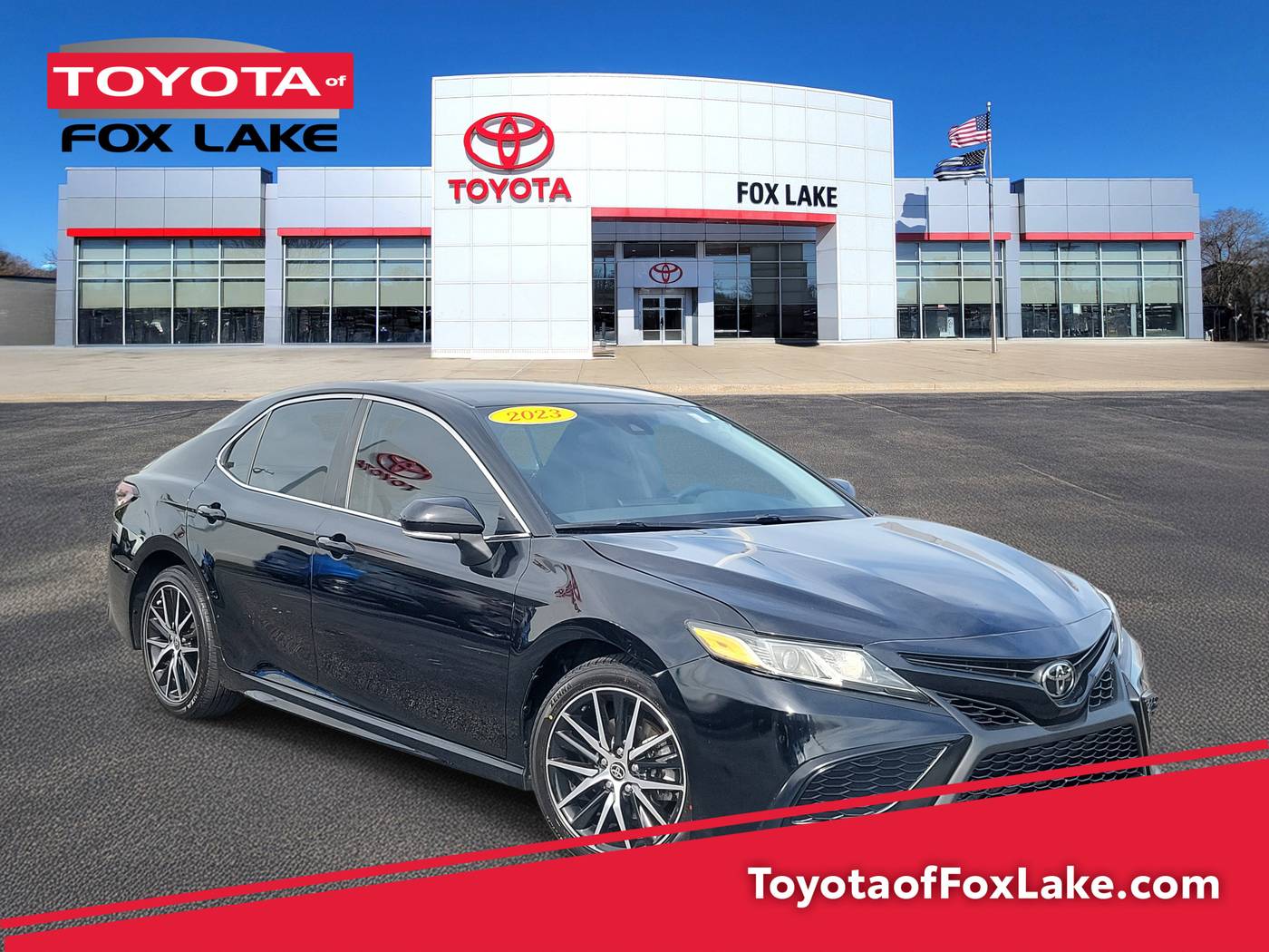 2023 Toyota Camry SE — Sedan — 35,491 mi — Fox Lake, IL