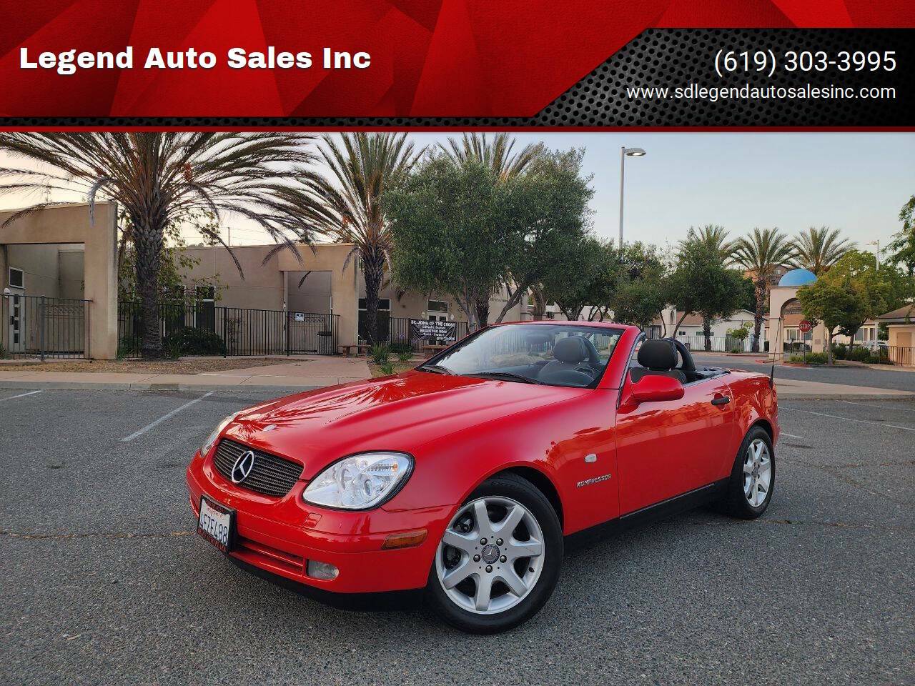 1999 Mercedes-Benz SLK SLK 230 Kompressor — Convertible — 103,000 mi — Lemon Grove, CA