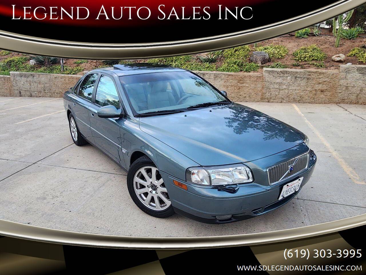 2002 Volvo S80 T6 — Sedan — 91,000 mi — Lemon Grove, CA