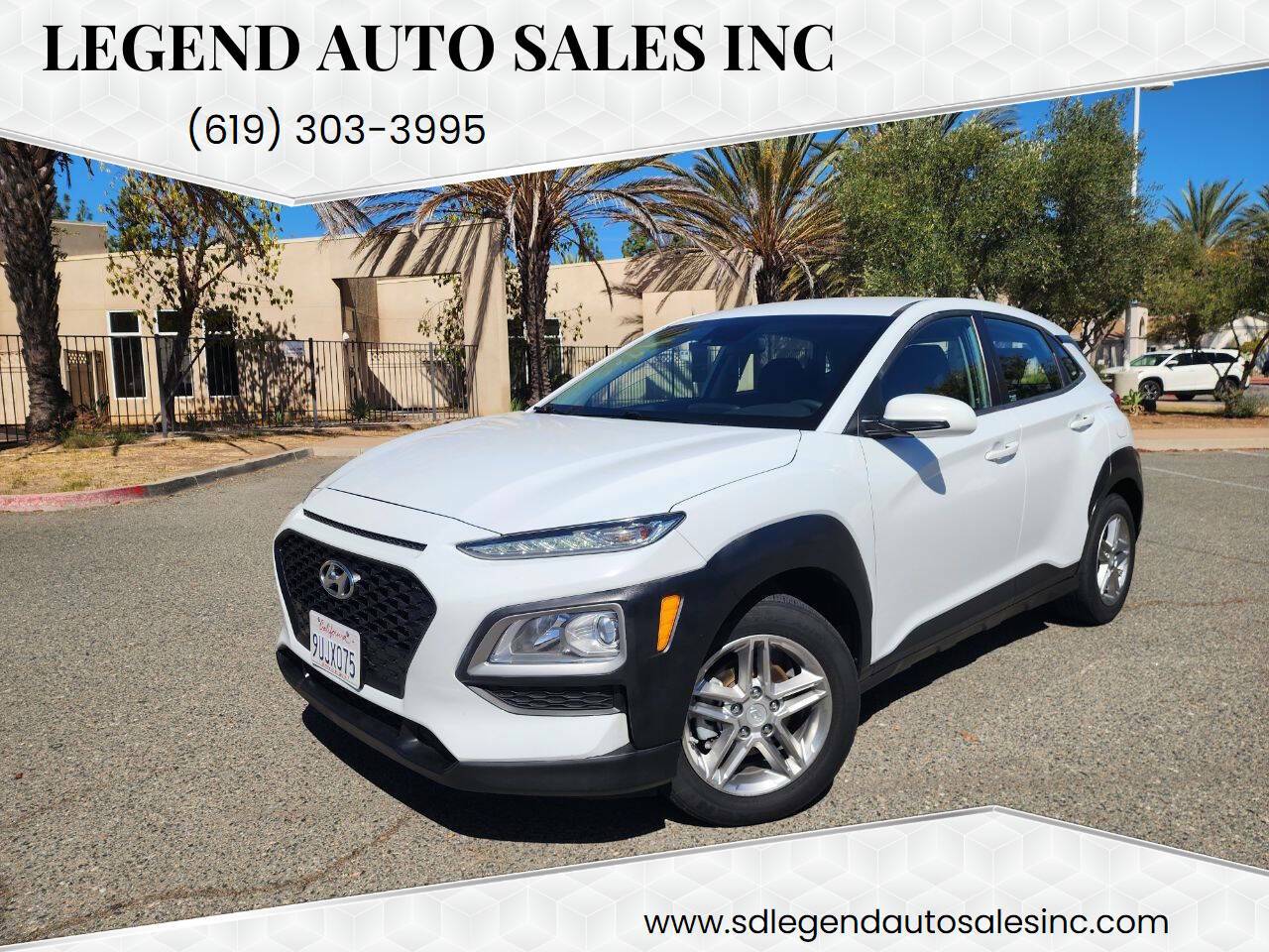 2019 Hyundai Kona SE — SUV — 121,000 mi — Lemon Grove, CA