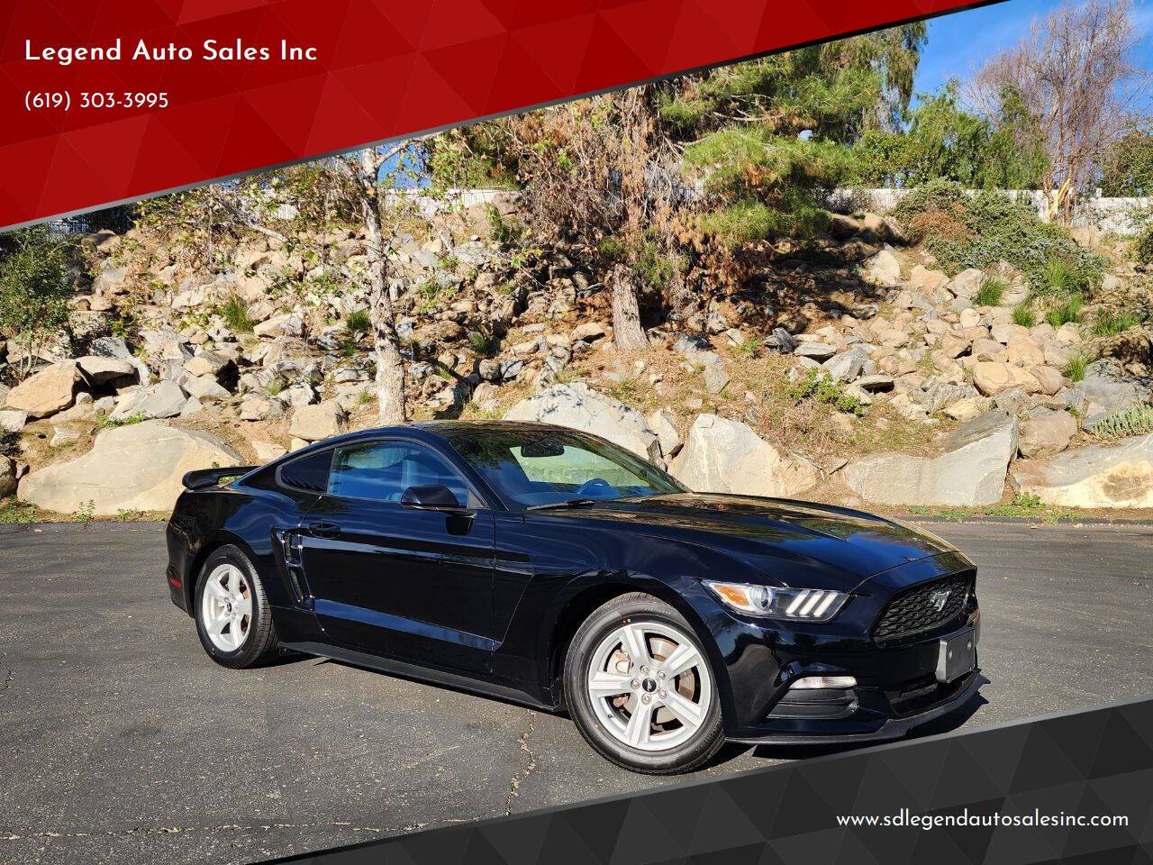 2017 Ford Mustang V6 — Coupe — 131,000 mi — Lemon Grove, CA