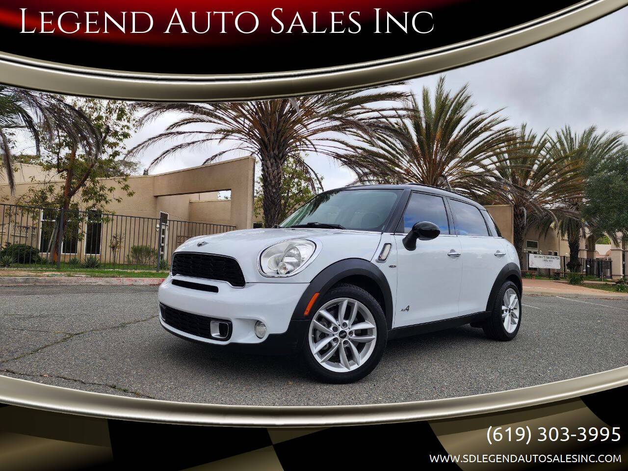 2013 MINI Countryman Cooper S ALL4 — SUV — 118,000 mi — Lemon Grove, CA