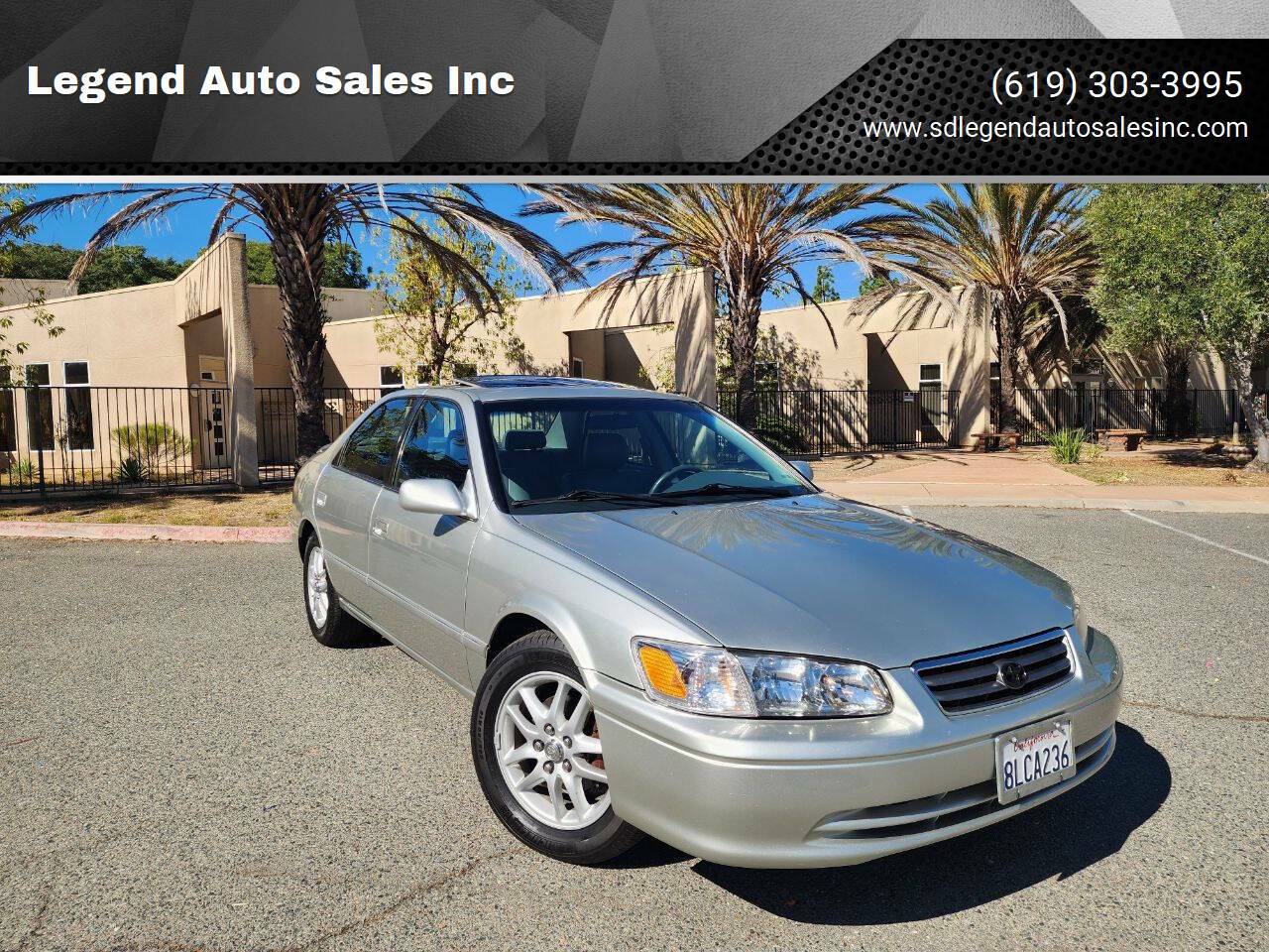 2000 Toyota Camry XLE V6 — Sedan — 125,000 mi — Lemon Grove, CA