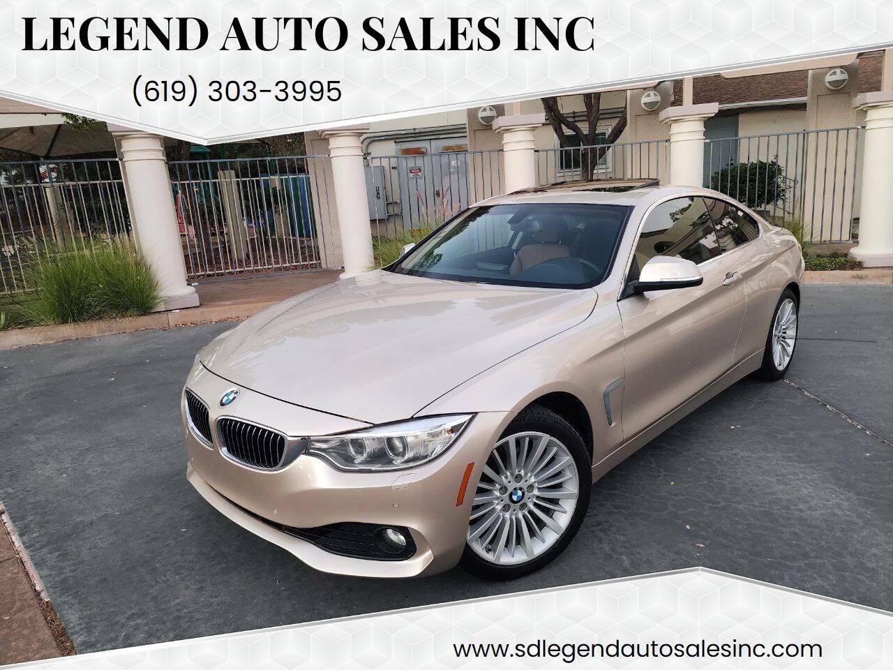 2014 BMW 4 Series 428i — Coupe — 219,000 mi — Lemon Grove, CA